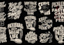 design custom hand lettering and typography for tshirt